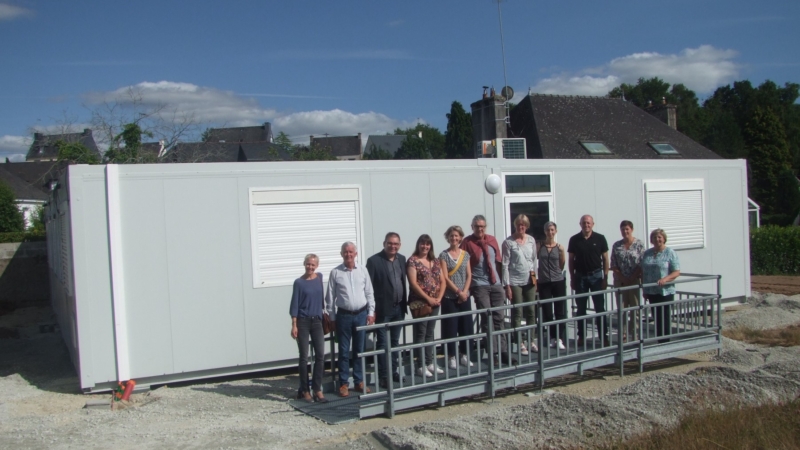 L’avancement du centre de santé de Melrand