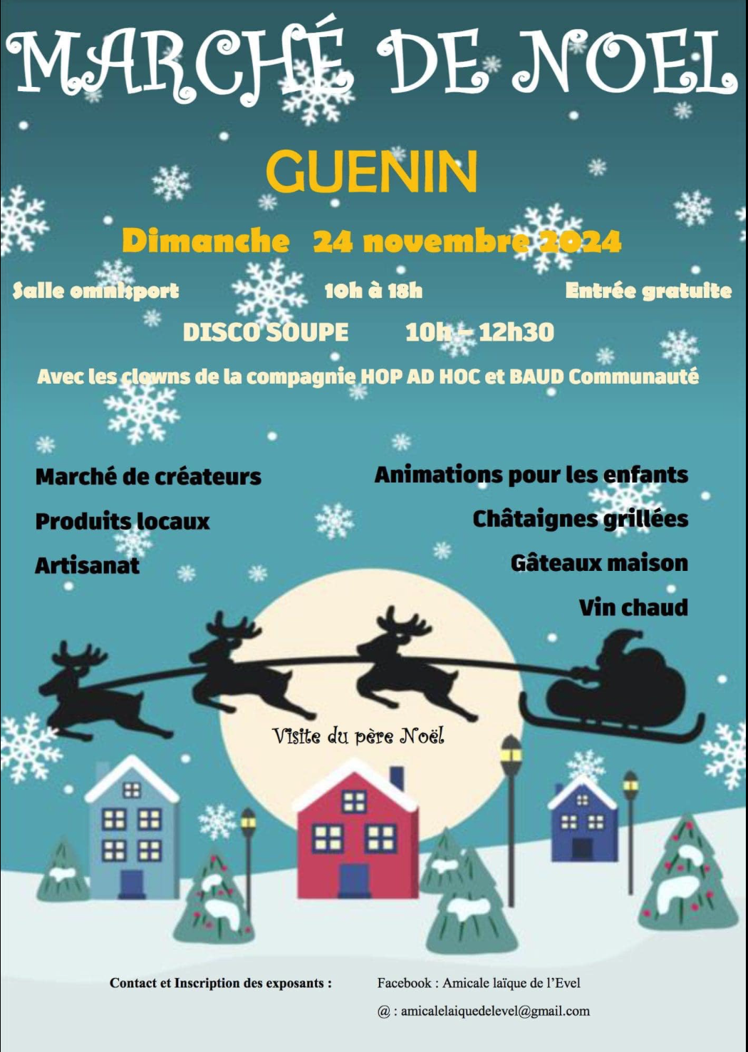 Marché de Noël à Guénin